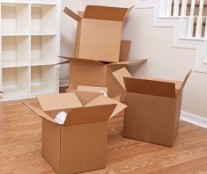 Storage cardboard boxes