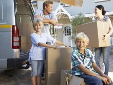 Using family car to move house belongings