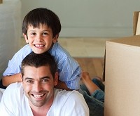 Have fun when moving with children